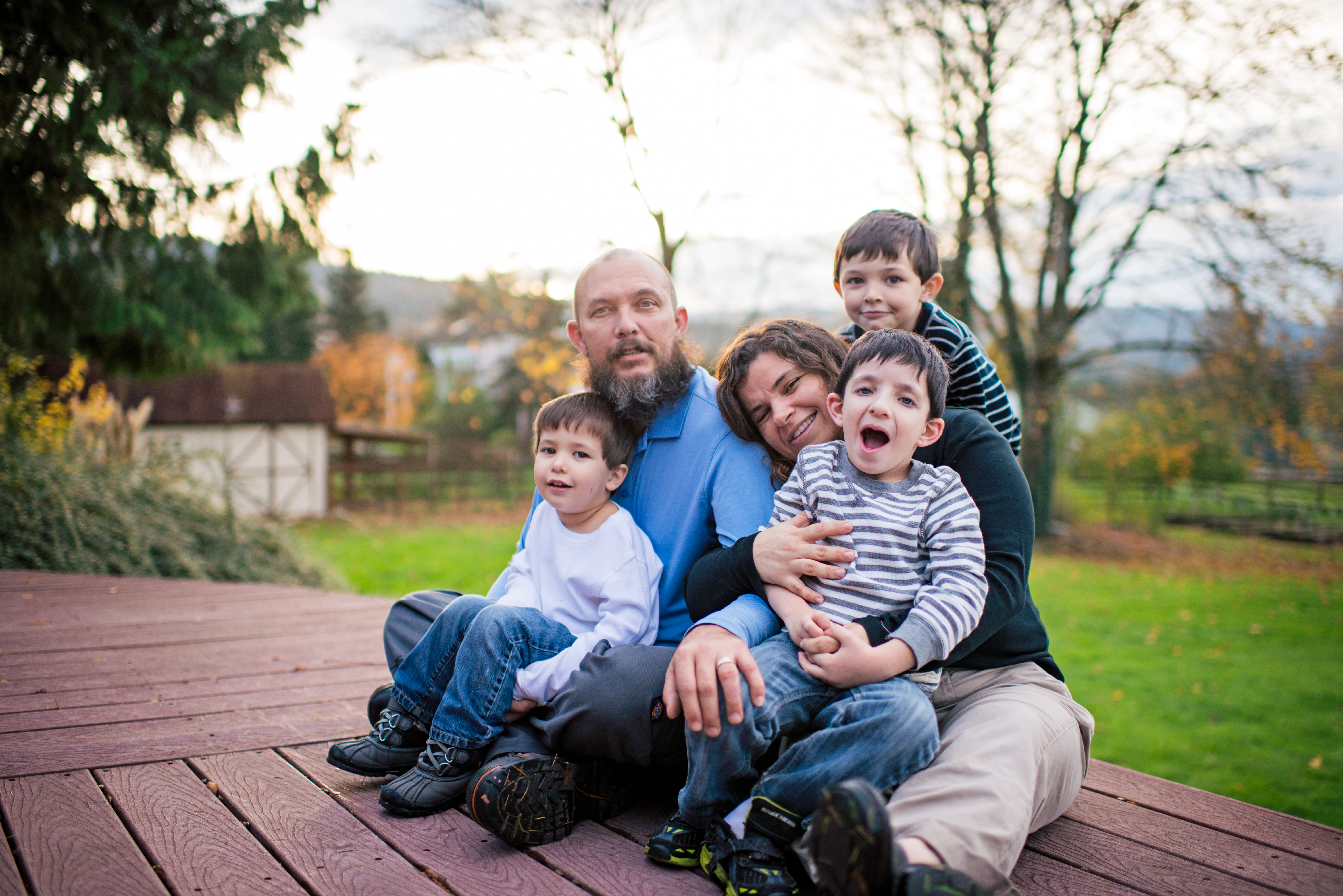 The Wilkinson Family {Fall City, WA}