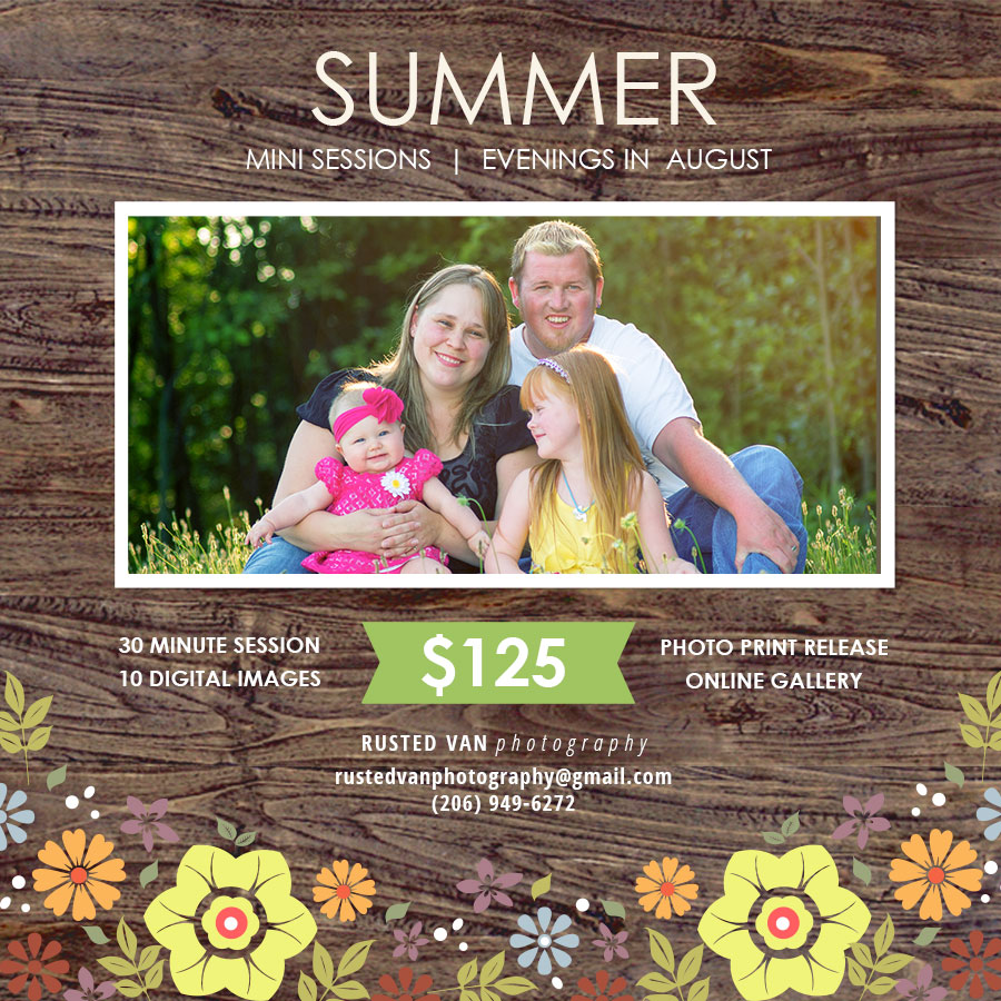 Summer Mini Sessions by Rusted Van Photography