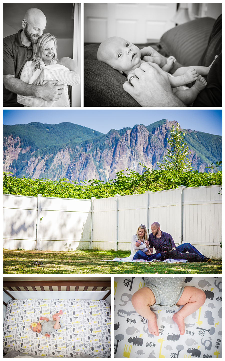 Snoqualmie, WA Newborn Session by Rusted Van Photography 