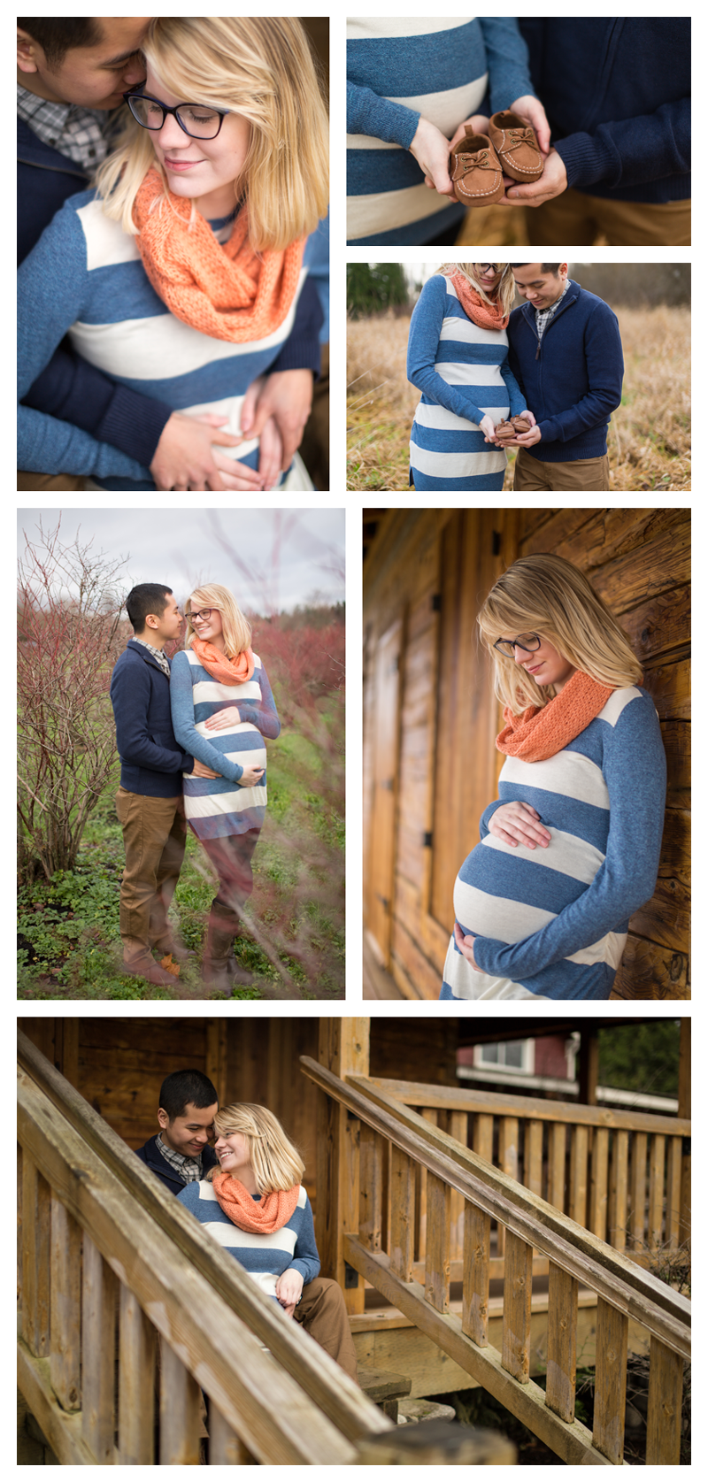 Larsen Blueberry Farm Maternity Session {by Rusted Van Photography}